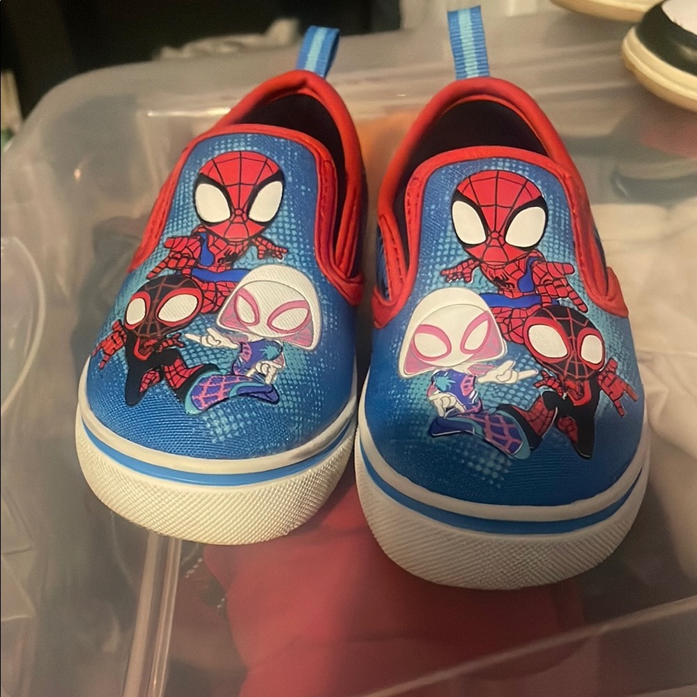 Spider-Man Kids Shoes - Red and Blue
